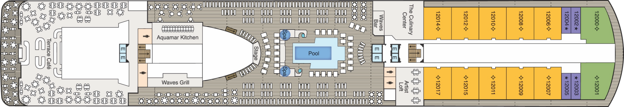 Deck 12 plan